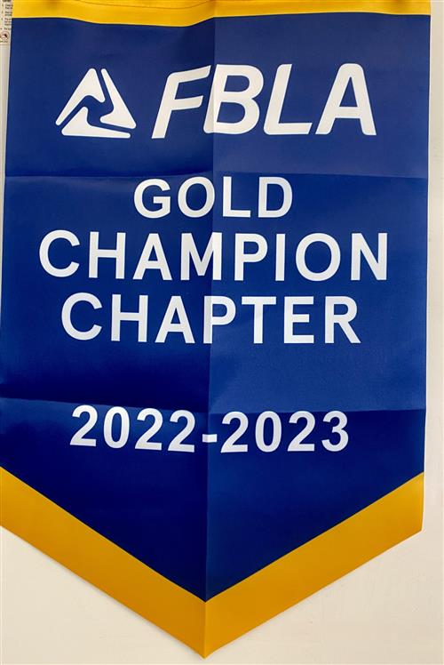 FBLA Gold Champion Chapter 2022-2023